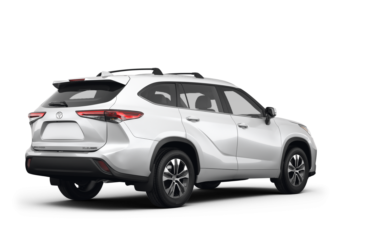 Toyota Highlander - Back view Toyota Highlander - Back view