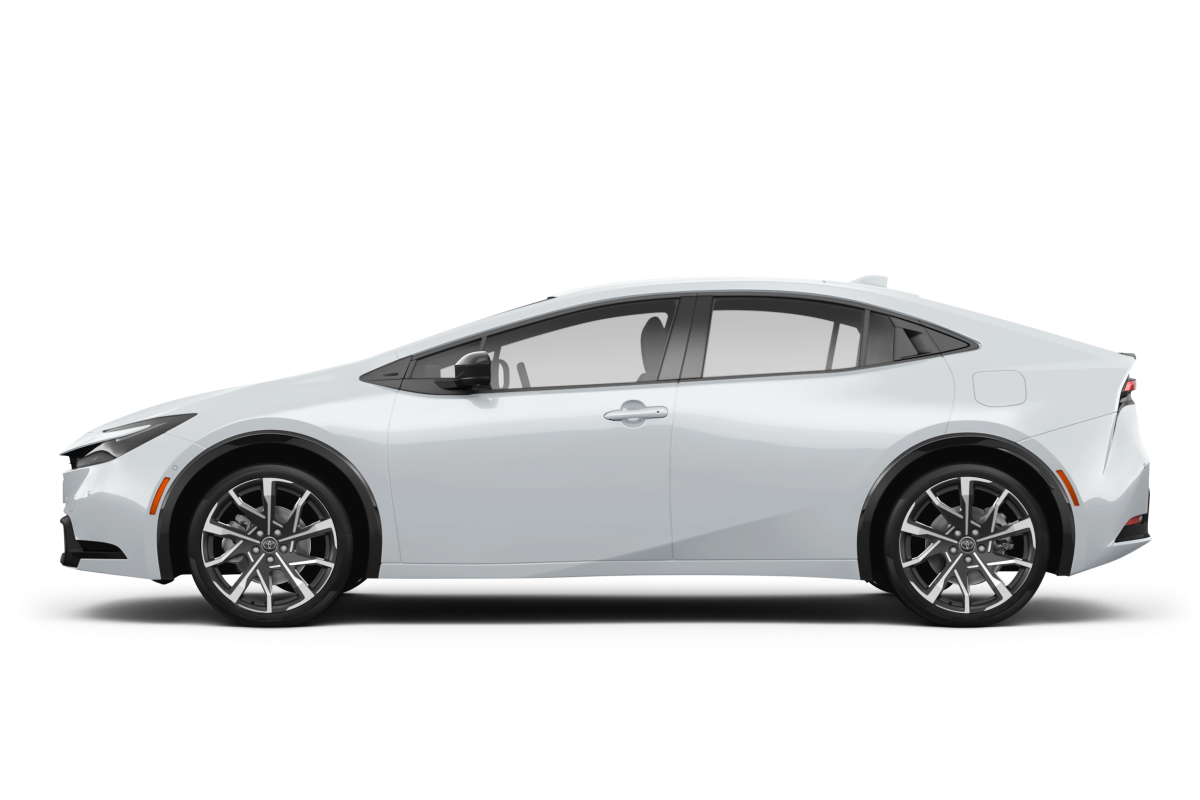 Toyota Prius Plug-in Hybrid - Side view Toyota Prius Plug-in Hybrid - Side view